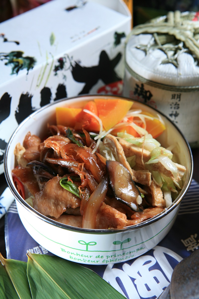 茄子烧肉
