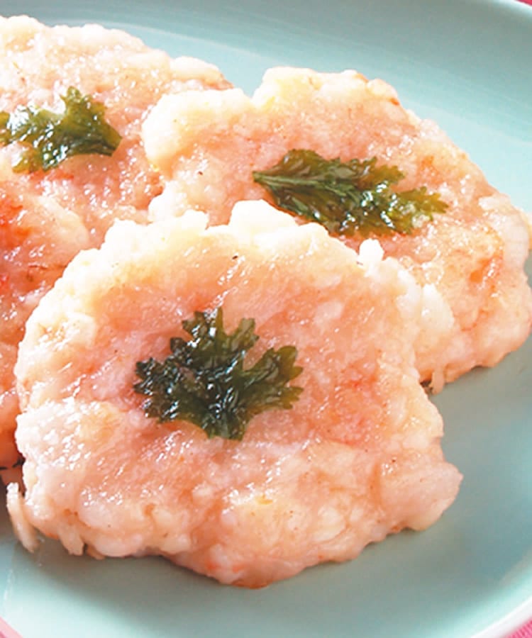 食谱:金钱虾饼(1)