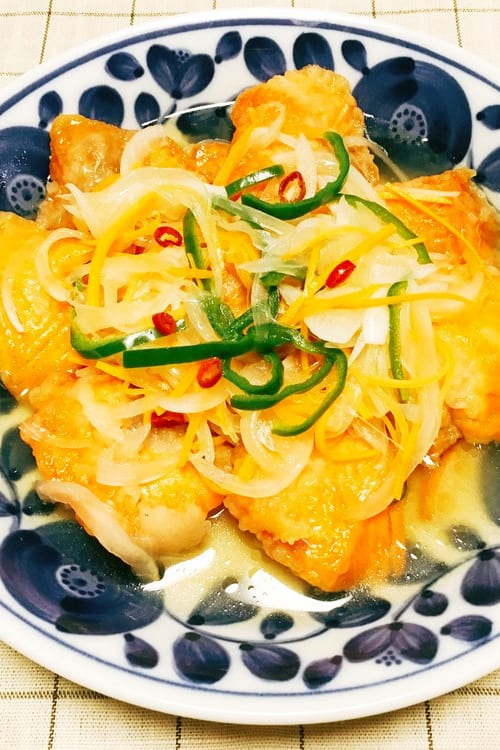 【月薪娇妻】料理食谱 2：鲑鱼南蛮渍