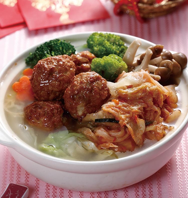 食谱:泡菜狮子头