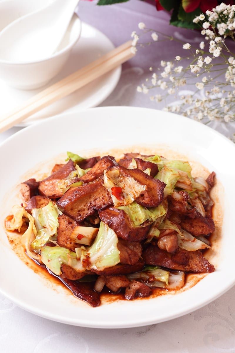 卤豆干变身•回锅豆干