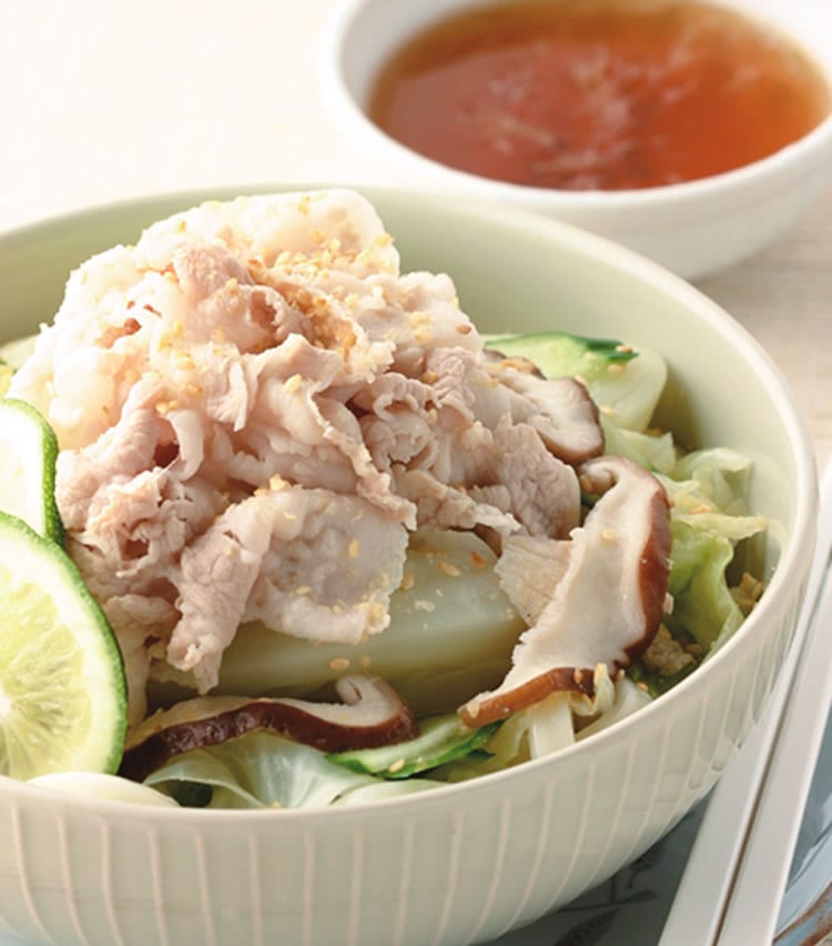 食谱:涮涮肉片冷面