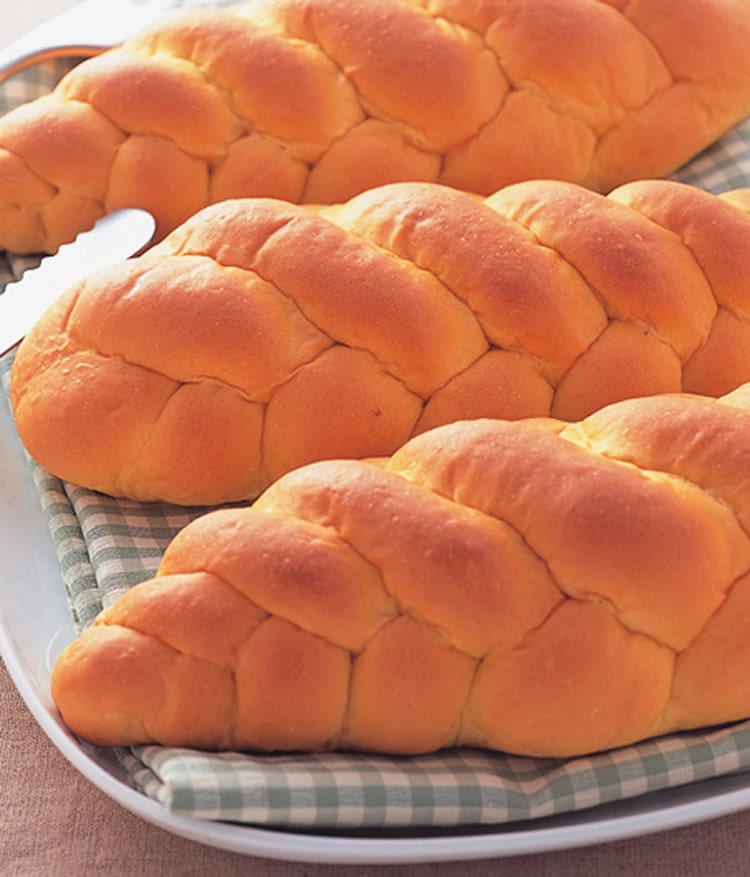 食谱:红萝卜辫子面包