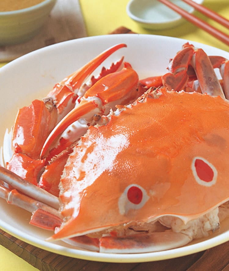 食谱:果泥清蒸蟹