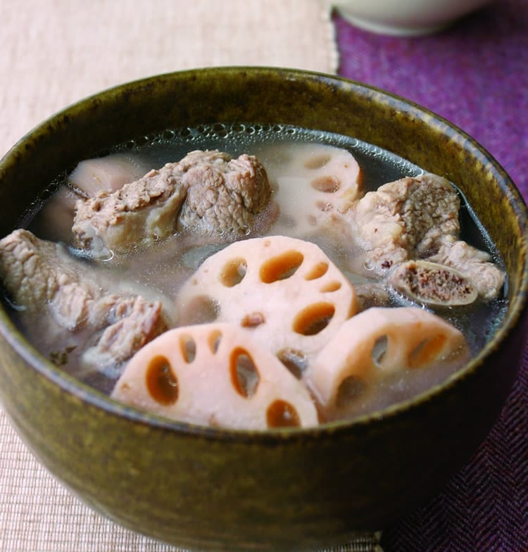 食谱:莲藕排骨汤(1)