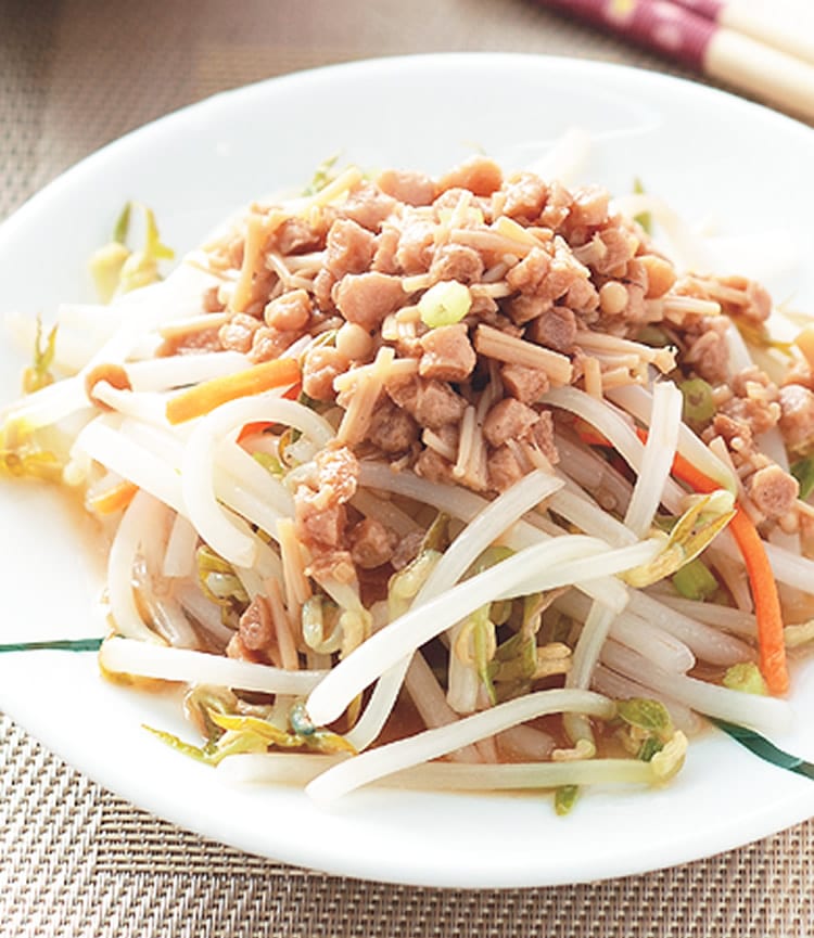 食谱:金菇素肉酱