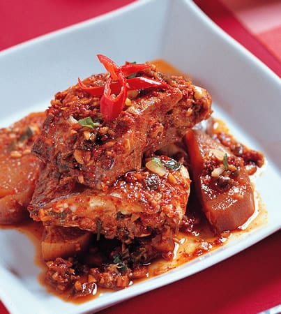食谱:炖带鱼