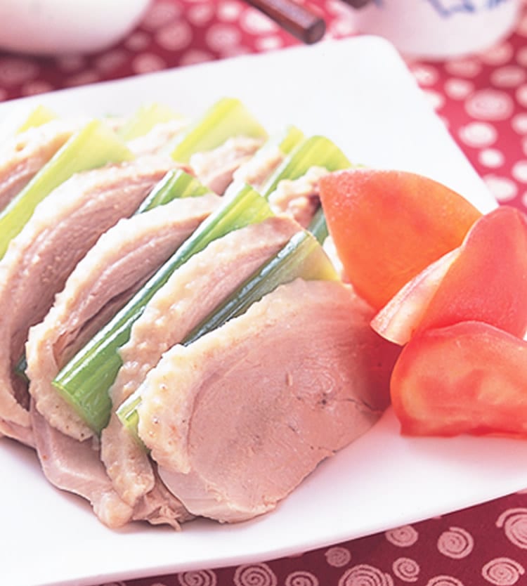 食谱:西芹鹅肉片