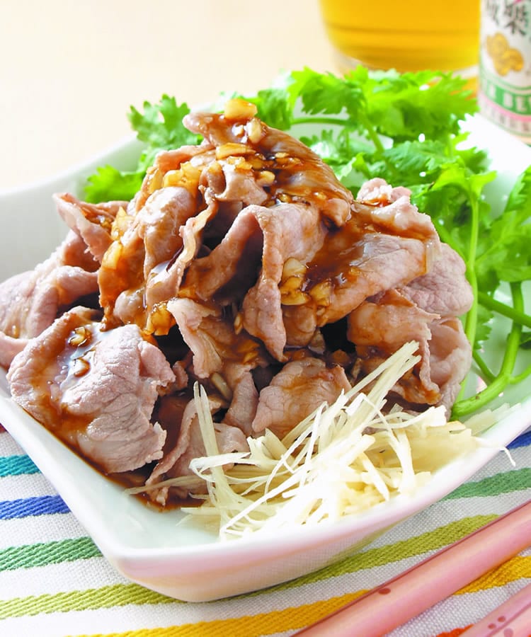 食谱:蒜茸肉片