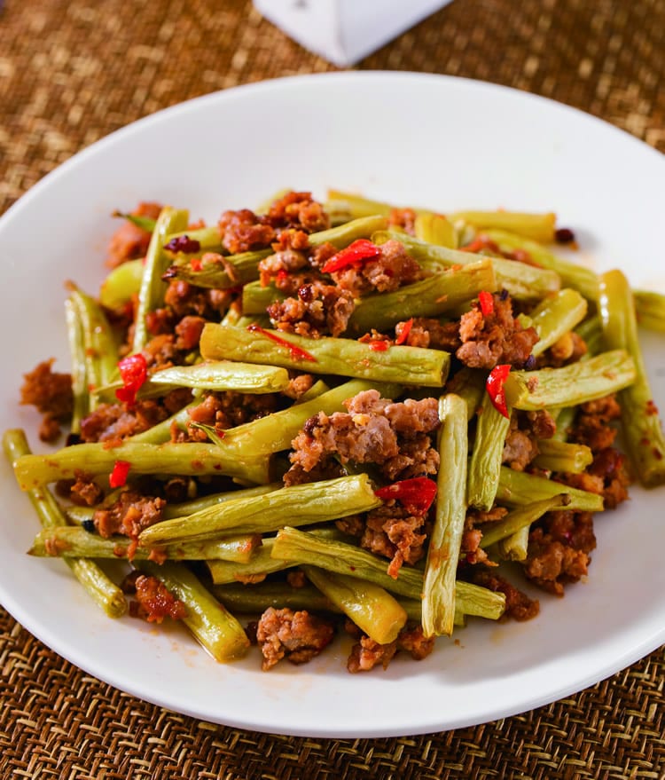 食谱:干煸四季豆(10)