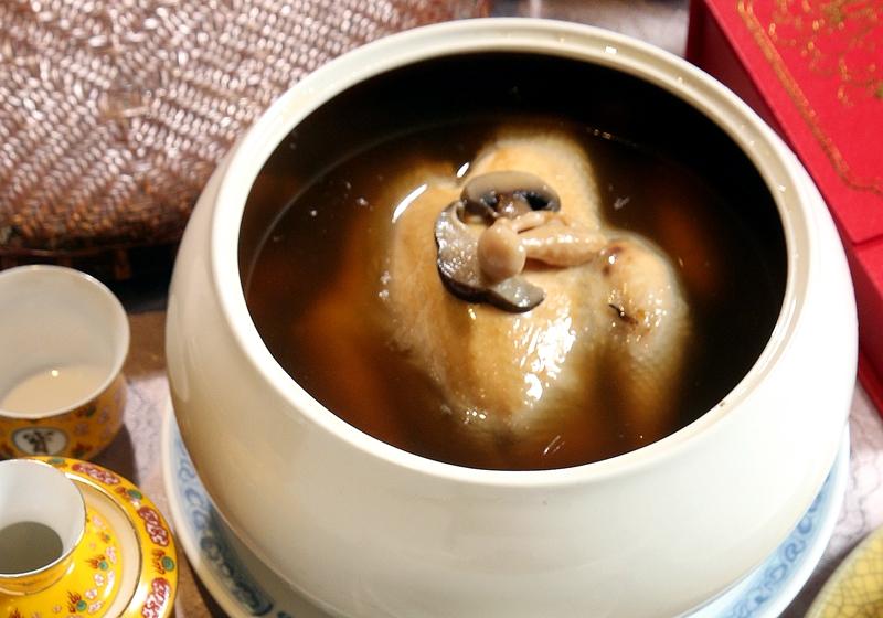 养生麻油鸡汤
