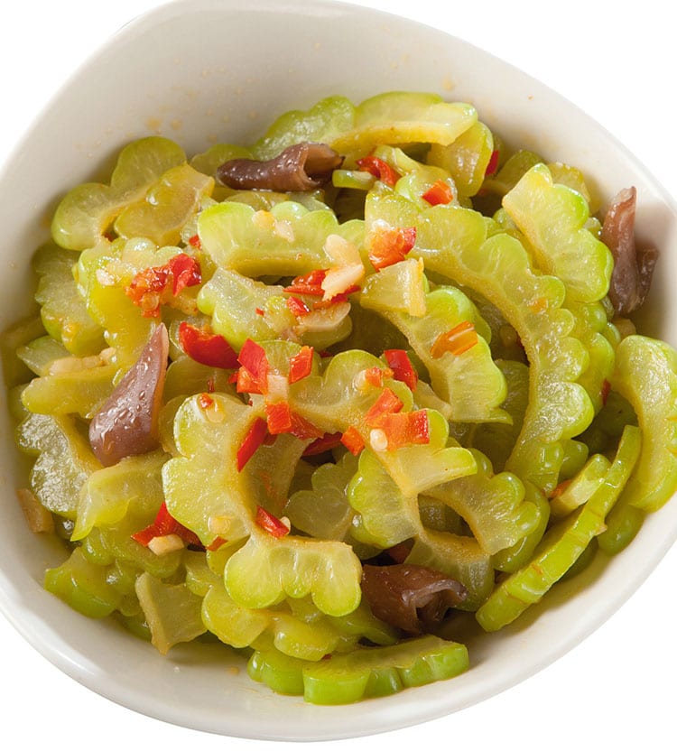 食谱:剁椒炒苦瓜