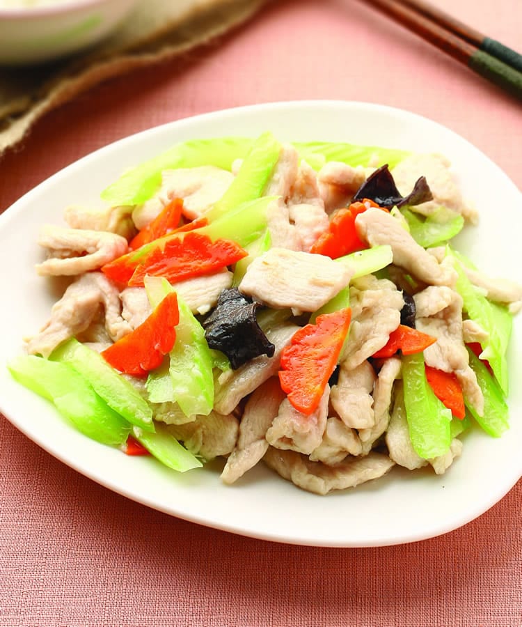 食谱:炒鸡肉片