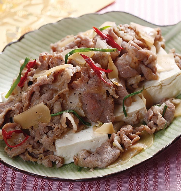 食谱:富贵蒸豆腐