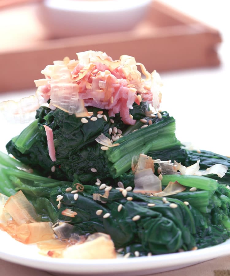 食谱:味噌波菜