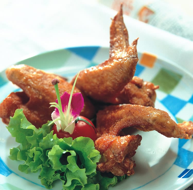 食谱:酥炸卤翅