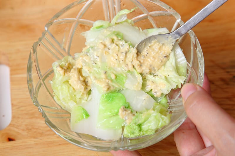 奶油烤白菜