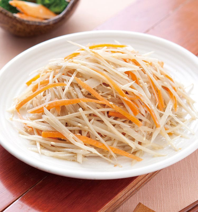 食谱:和风芝麻牛蒡