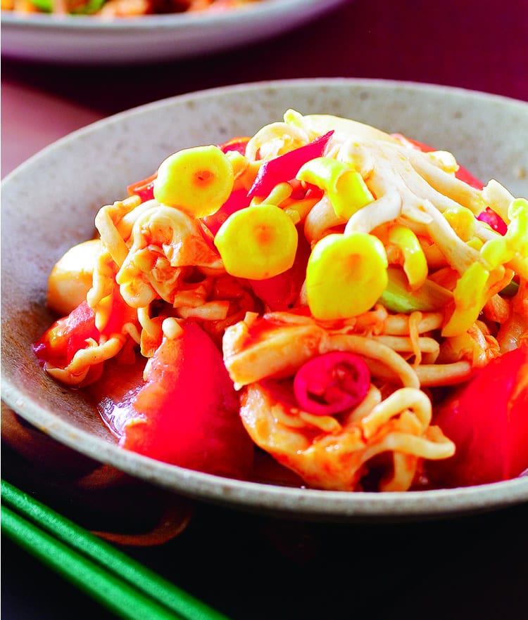 食谱:糖醋珊瑚菇
