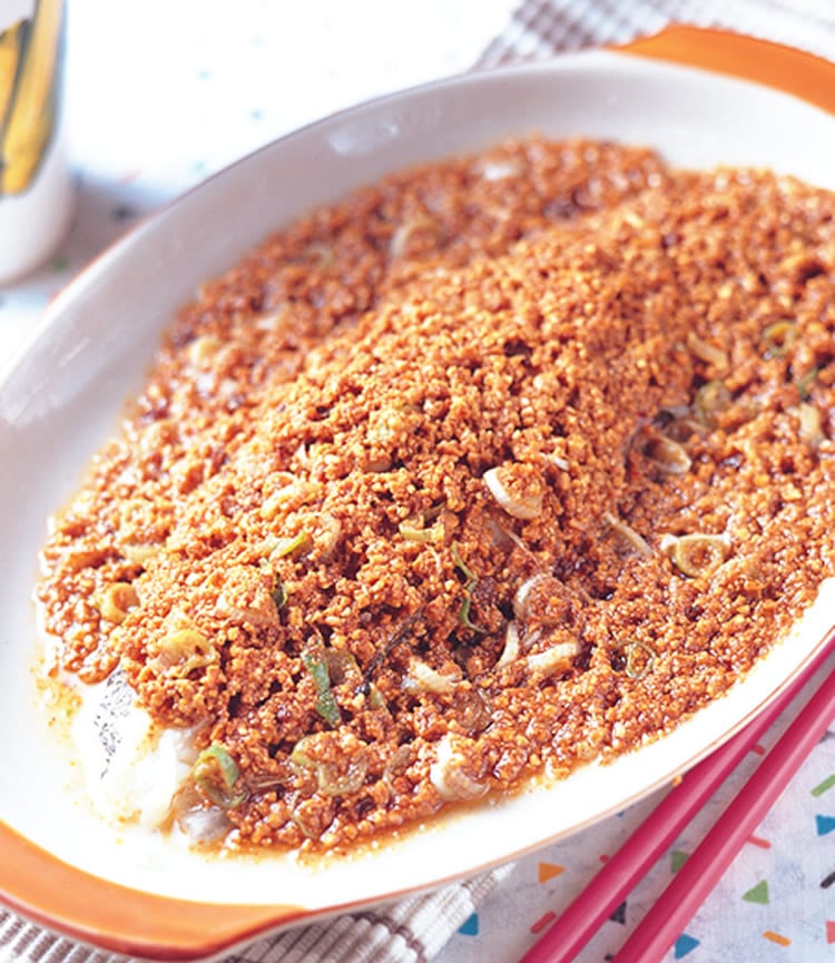 食谱:豆酥鳕鱼(1)