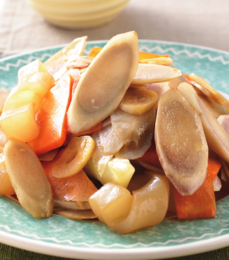 食谱:素炒牛蒡