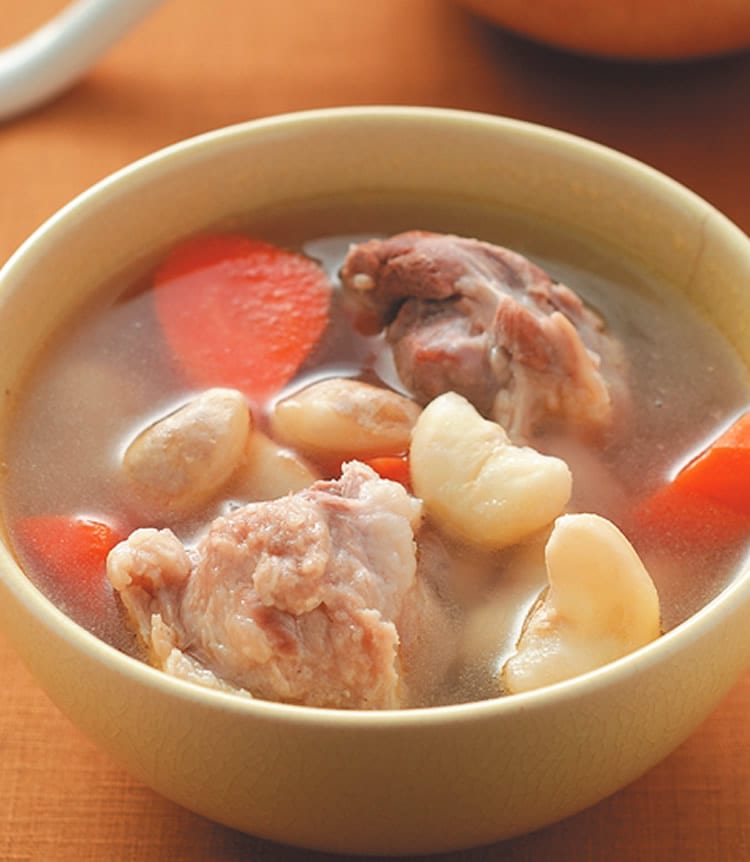 食谱:菱角瘦肉汤
