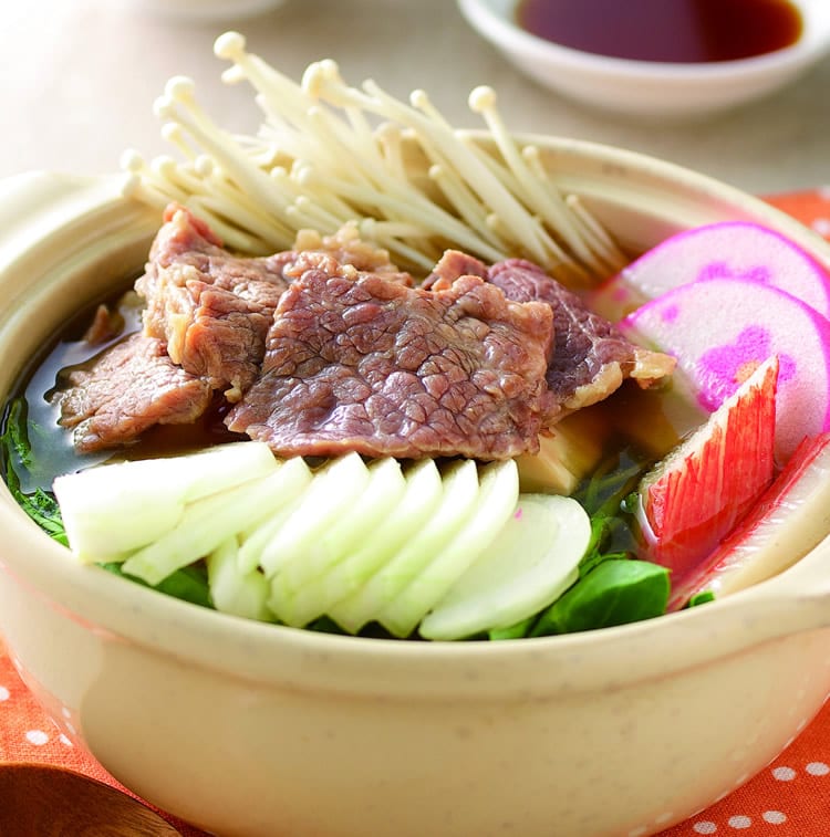 食谱:牛肉味噌豆腐煮