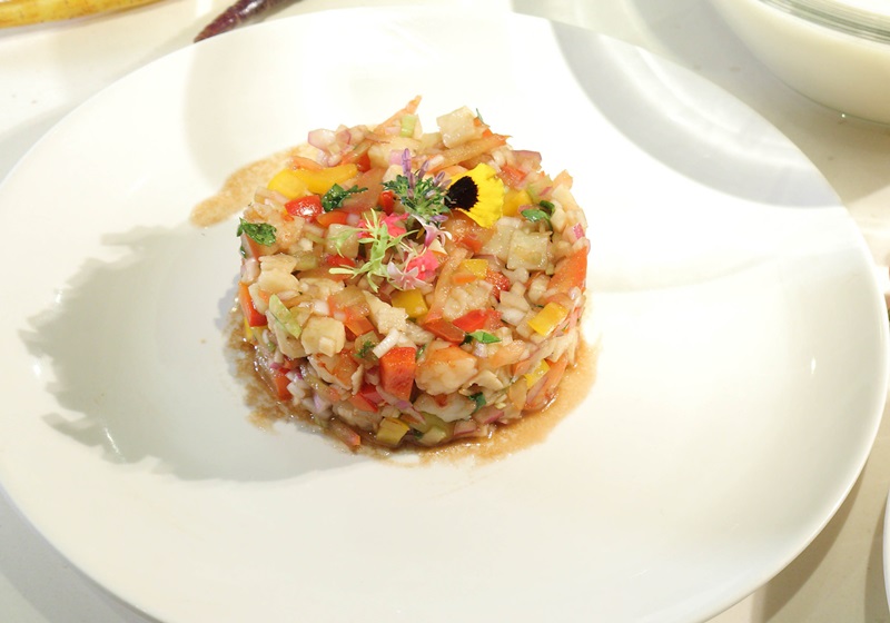 甜虾山药莎莎