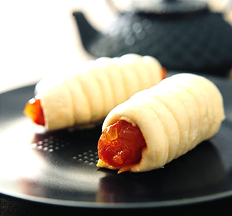 食谱:风味腊肠卷