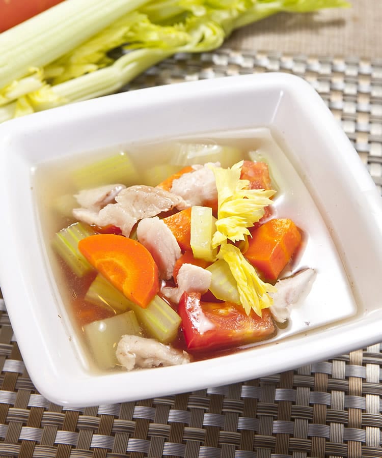 食谱:鲜蔬牛肉清汤
