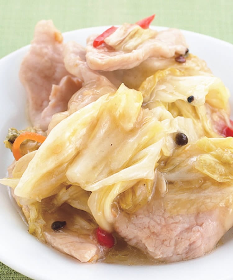 食谱:泡菜炒肉片(2)