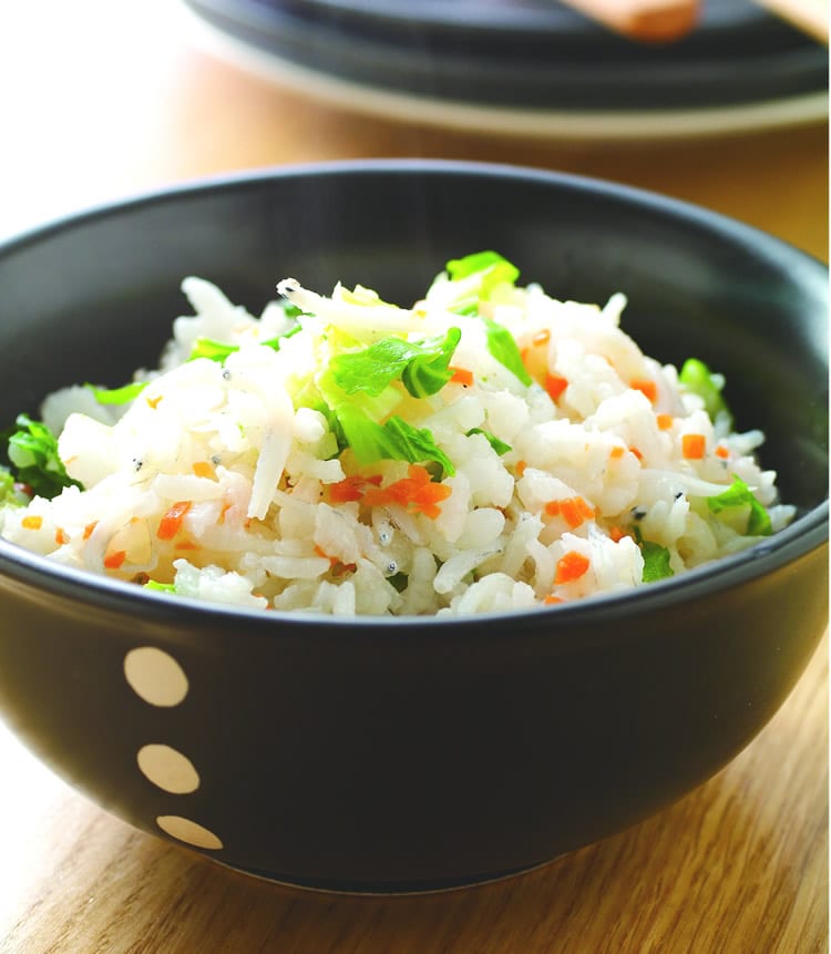 食谱:红萝卜吻鱼菜饭