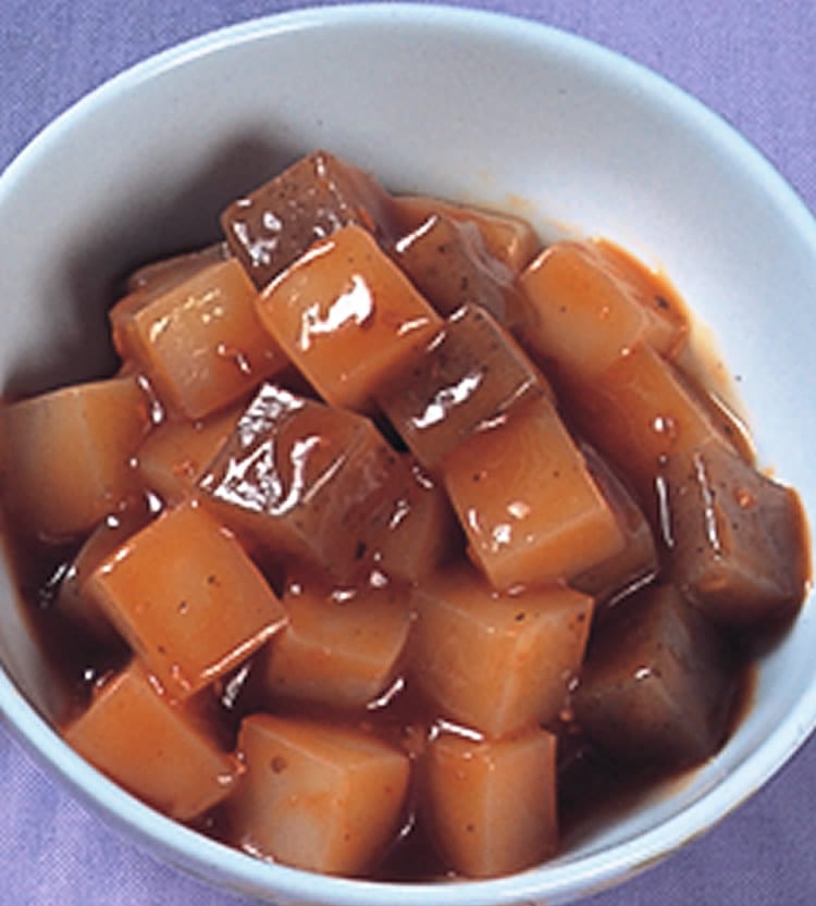 食谱:辣味蒟篛 