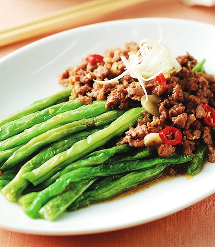 食谱:椒麻四季豆(1)