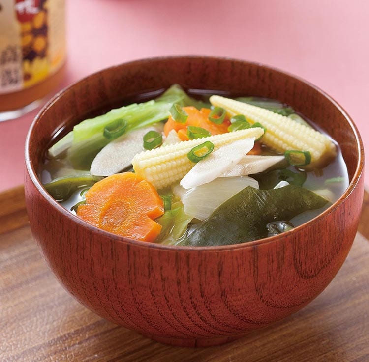 食谱:蔬菜味噌汤(1)