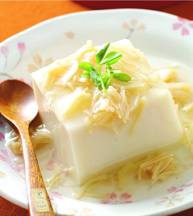 食谱:干贝烩豆花