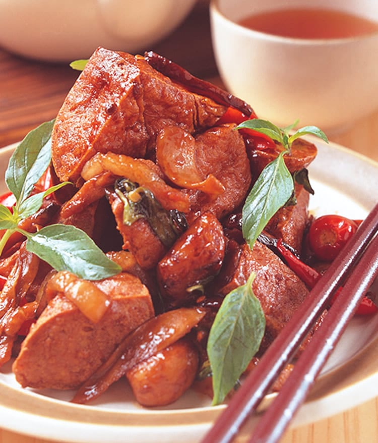 食谱:三杯臭豆腐