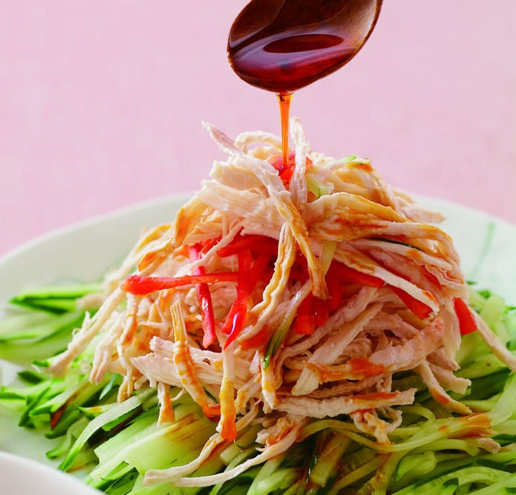 食谱:辣油黄瓜鸡
