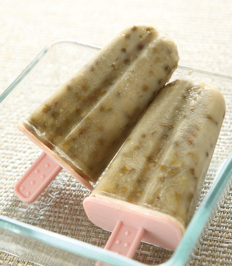 食谱:绿豆牛奶冰棒