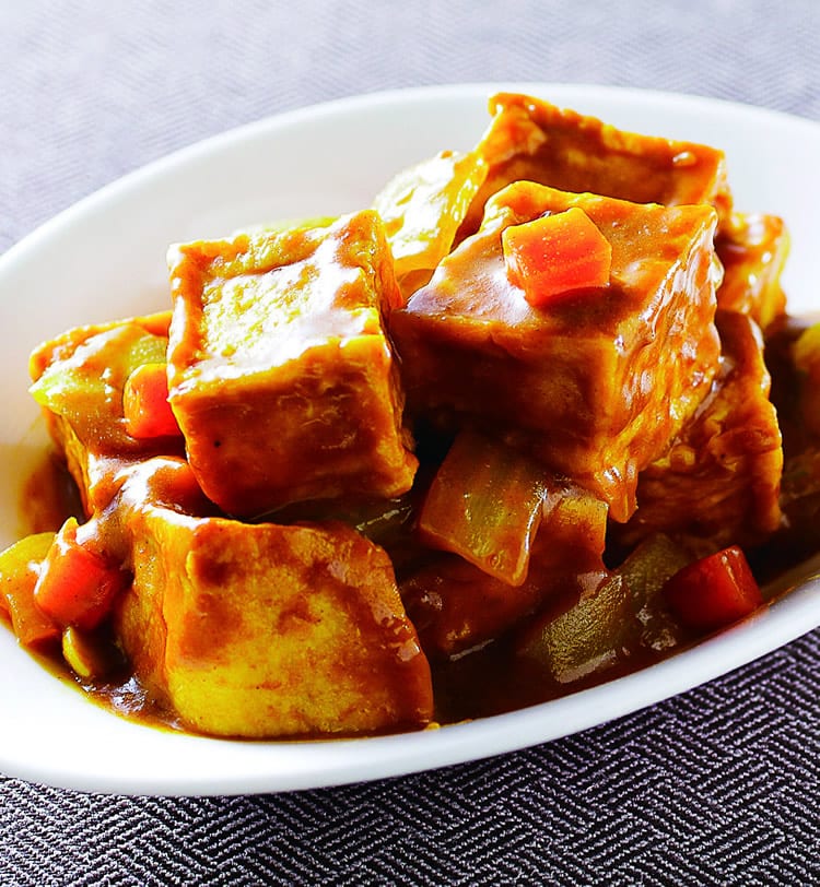 食谱:咖哩豆腐(1)