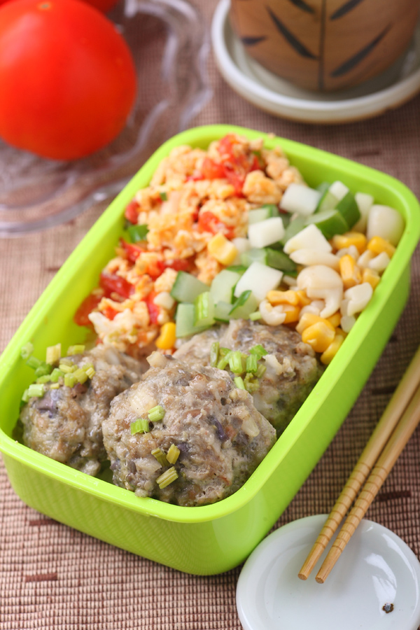 茄蒸肉丸子