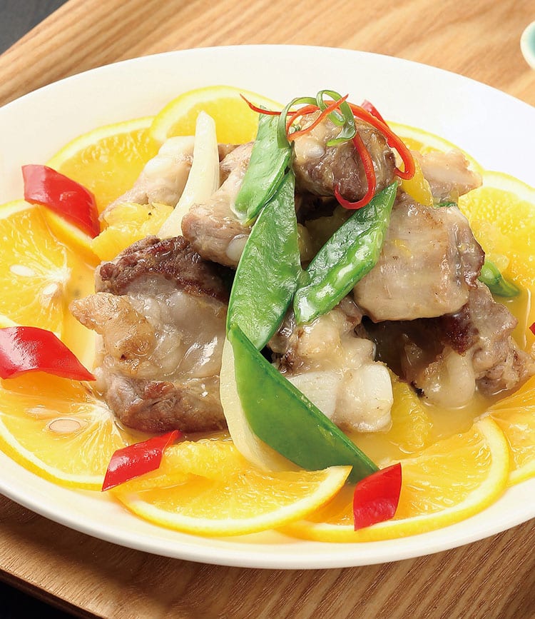 食谱:橙汁排骨(6)