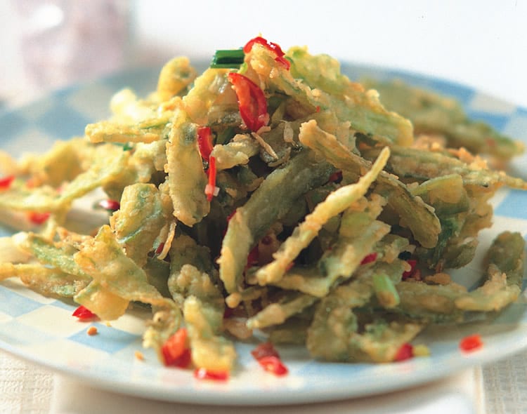 食谱:咸酥苦瓜