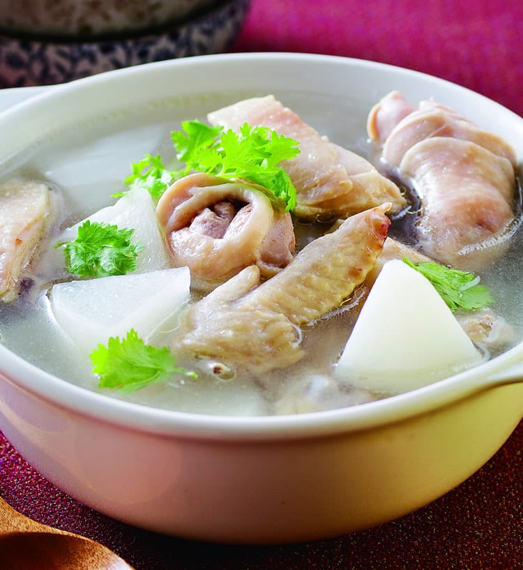 食谱:萝卜鸡汤