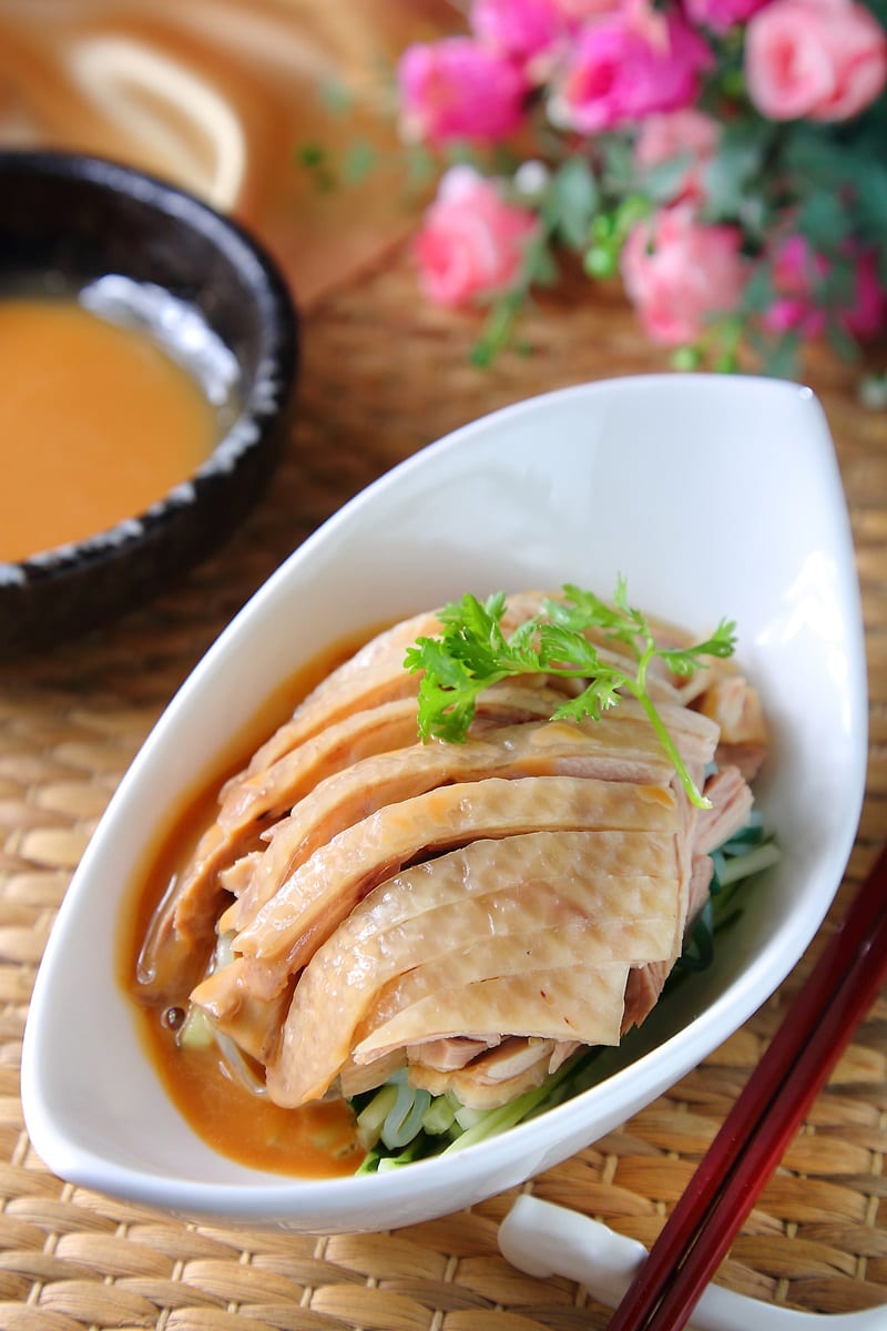 胡麻油鸡腿
