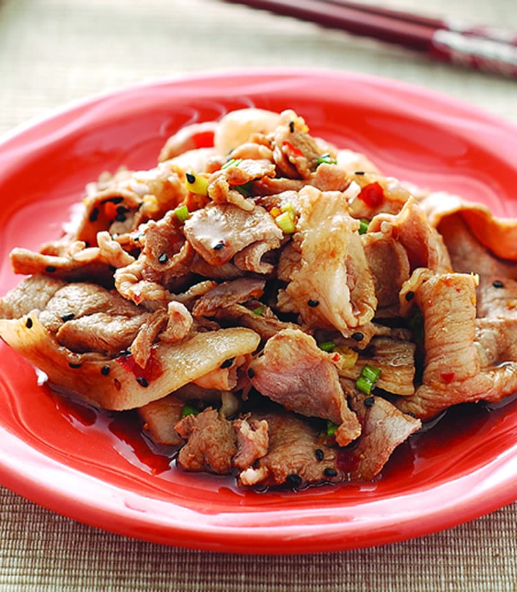 食谱:辣味芝麻云白肉