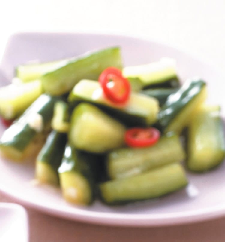 食谱:凉拌小黄瓜