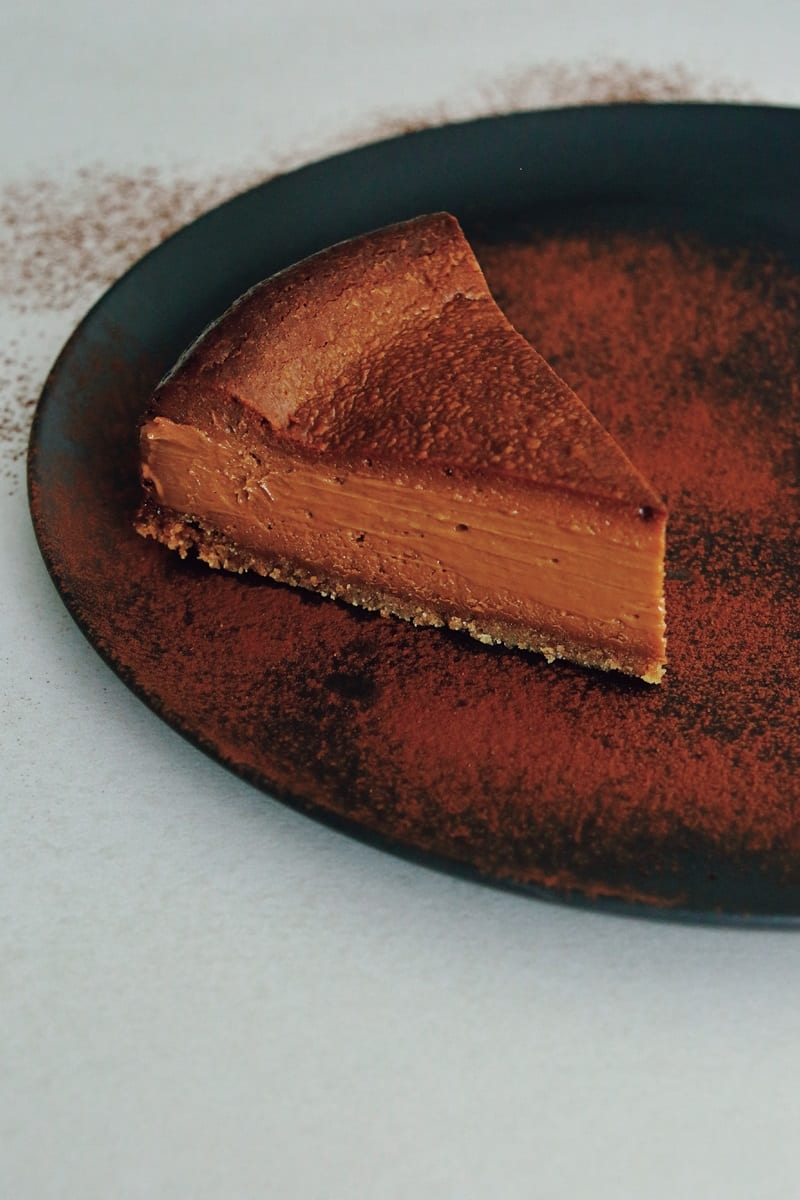 巧克力焦糖起司蛋糕