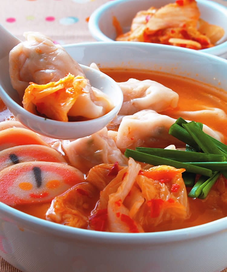 食谱:泡菜饺子锅