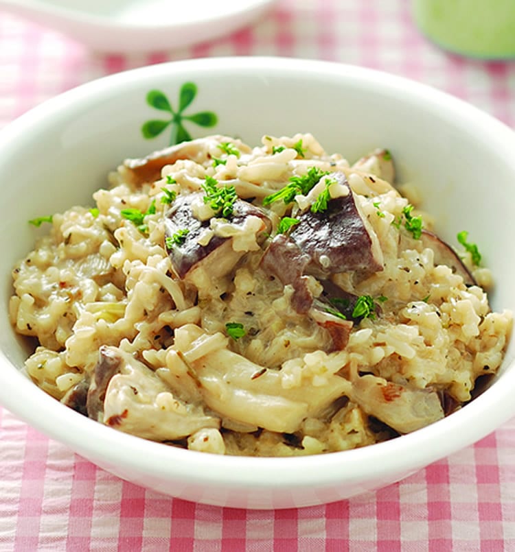 食谱:野菇炖饭(1)